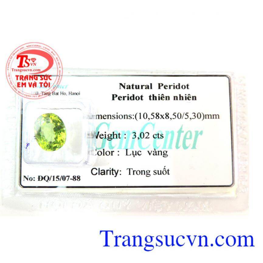 Peridot tinh tế
