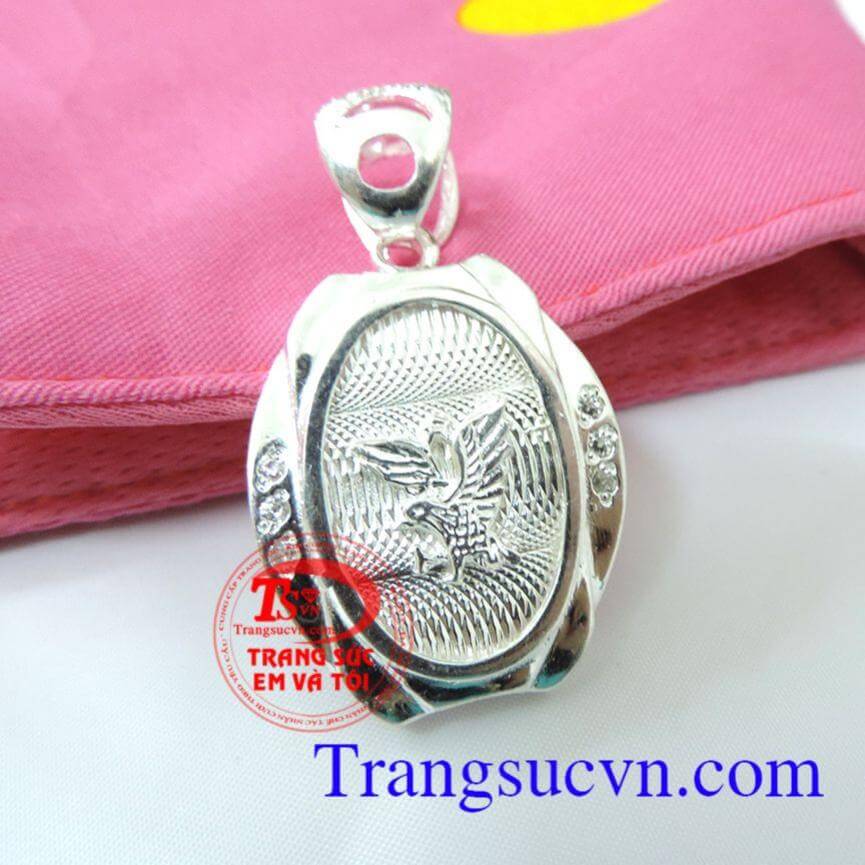 mặt đồng hồ đại bàng bạc