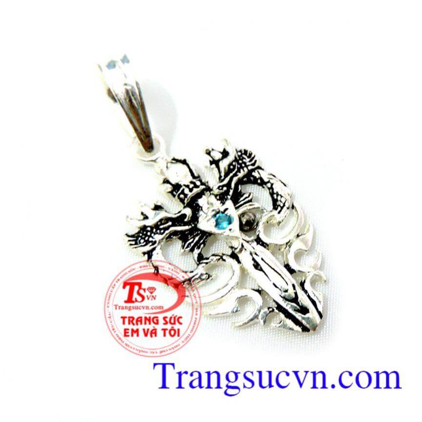 Mặt rồng bay rồng đôi bạc