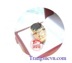 Nhẫn nam Ganet mệnh hỏa