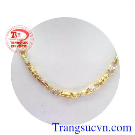 Dây chuyền nam vàng vàng