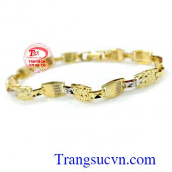 Lắc nữ vàng tây đẹp