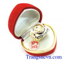 nhẫn vàng tây cho nam,chiếc nhẫn sư tử đeo hợp thời trang chất lượng đảm bảo