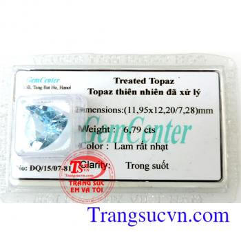 Topaz thiên nhiên đã xử lý facet đẹp