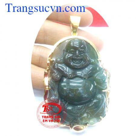 Mặt phật di lặc vui vẻ vàng