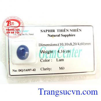 Saphire lam cabochon