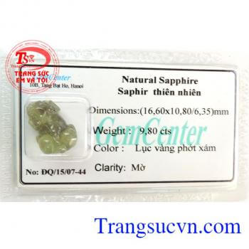 Tỳ hưu sapphire lục