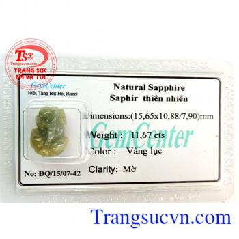 Sapphire tỳ hưu đảm bảo