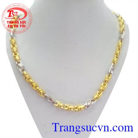 Dây chuyền vàng cho nam tính chất lượng dây chuyền vàng đảm bảo chât lượng và uy tín. khách hàng ưa chuộng nhiều năm liền.