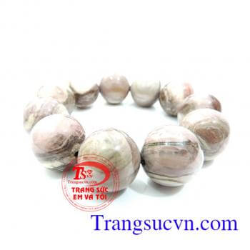 Chuỗi gỗ hóa thạch nam mệnh mộc