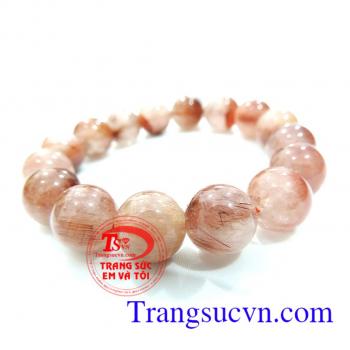 Chuỗi hạt thạch anh tóc đỏ