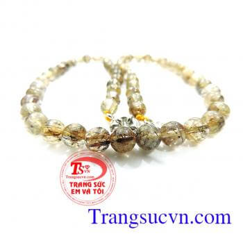Chuỗi cổ thạch anh tóc