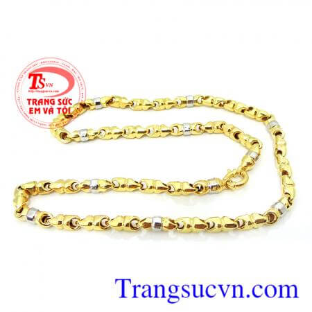 Sợi dây chuyền vàng tây