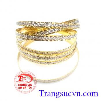 Bộ vòng tuần vàng ánh đẹp