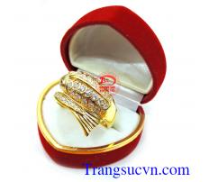 Nhẫn nam cá chép may mắn