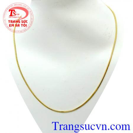 Dây chuyền nữ bền đẹp  chất lượng dây chuyền vàng đảm bảo chât lượng và uy tín. khách hàng ưa chuộng nhiều năm liền. Dây chuyền đa dạng mẫu dây vàng và kiểu phù hợp mọi lứa luổi có thể đeo làm tôn lê sự tinh tế và lịch lãm cho bản thân.
