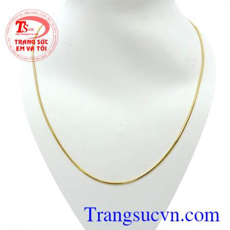 Dây chuyền nữ bền đẹp  chất lượng dây chuyền vàng đảm bảo chât lượng và uy tín. khách hàng ưa chuộng nhiều năm liền. Dây chuyền đa dạng mẫu dây vàng và kiểu phù hợp mọi lứa luổi có thể đeo làm tôn lê sự tinh tế và lịch lãm cho bản thân.