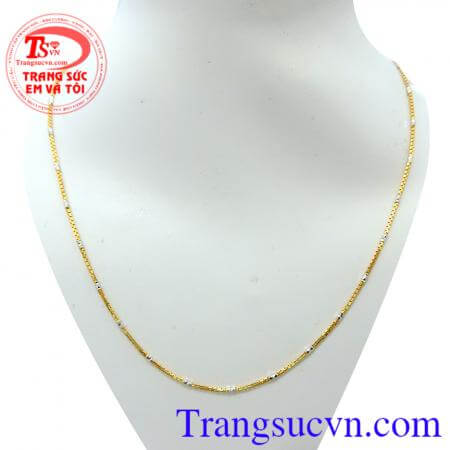 Dây chuyền nữ ý 18k đẹp