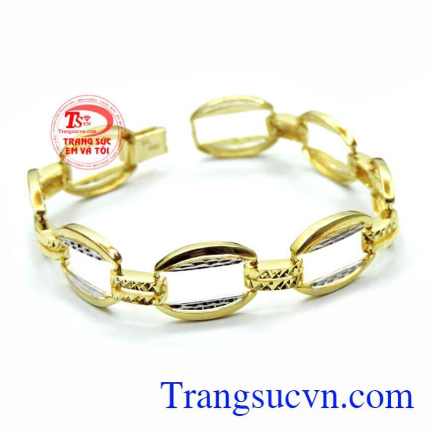 Lắc vàng nữ phong cách mạnh mẽ