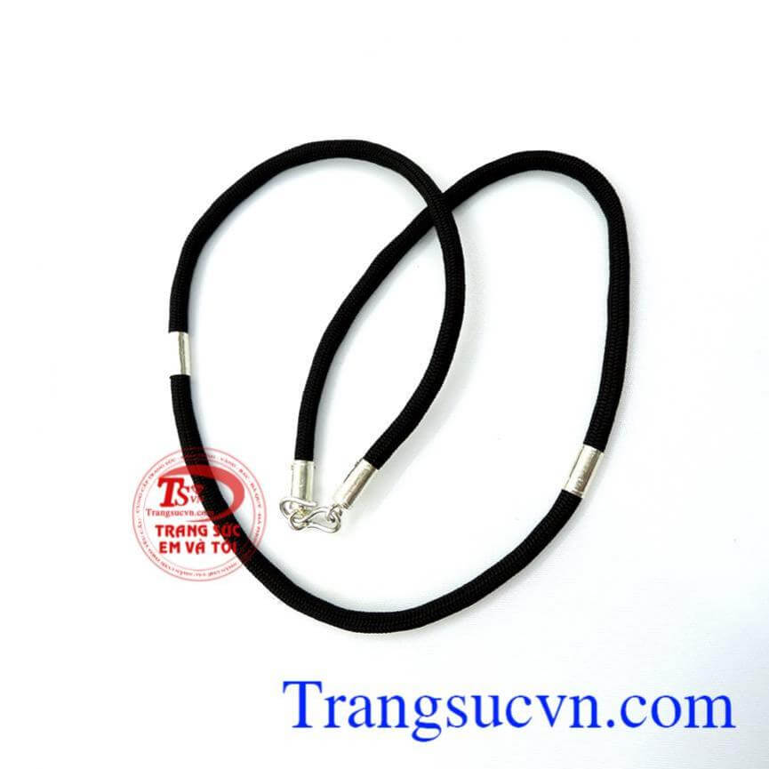 Dây dù bọc bạc 4 đốt sang trọng