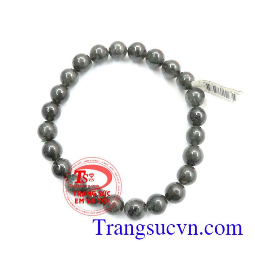 Chuỗi thạch anh tóc xanh may mắn