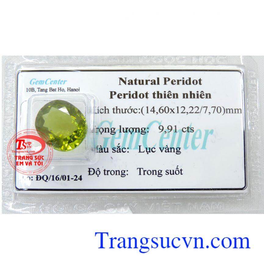 Đá quý thiên nhiên peridot