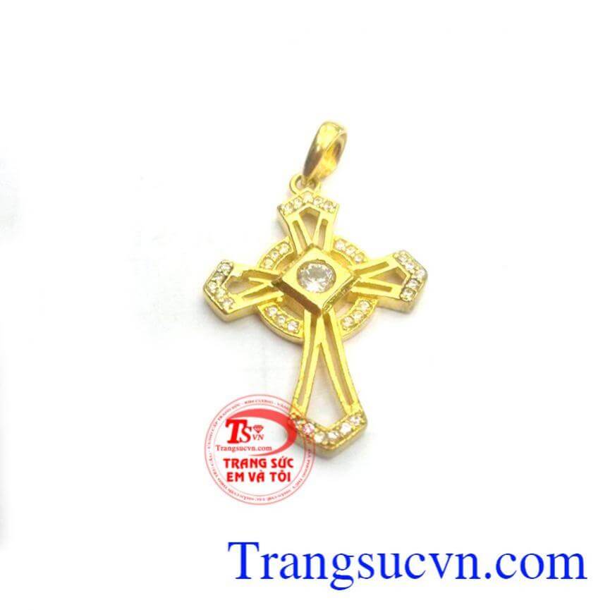 Mặt thánh giá đính đá chất lượng