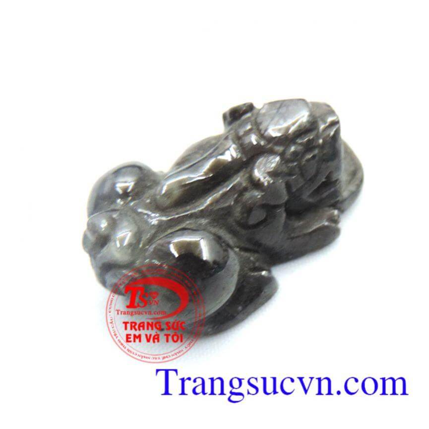 Tỳ hưu tài lộc xám đen