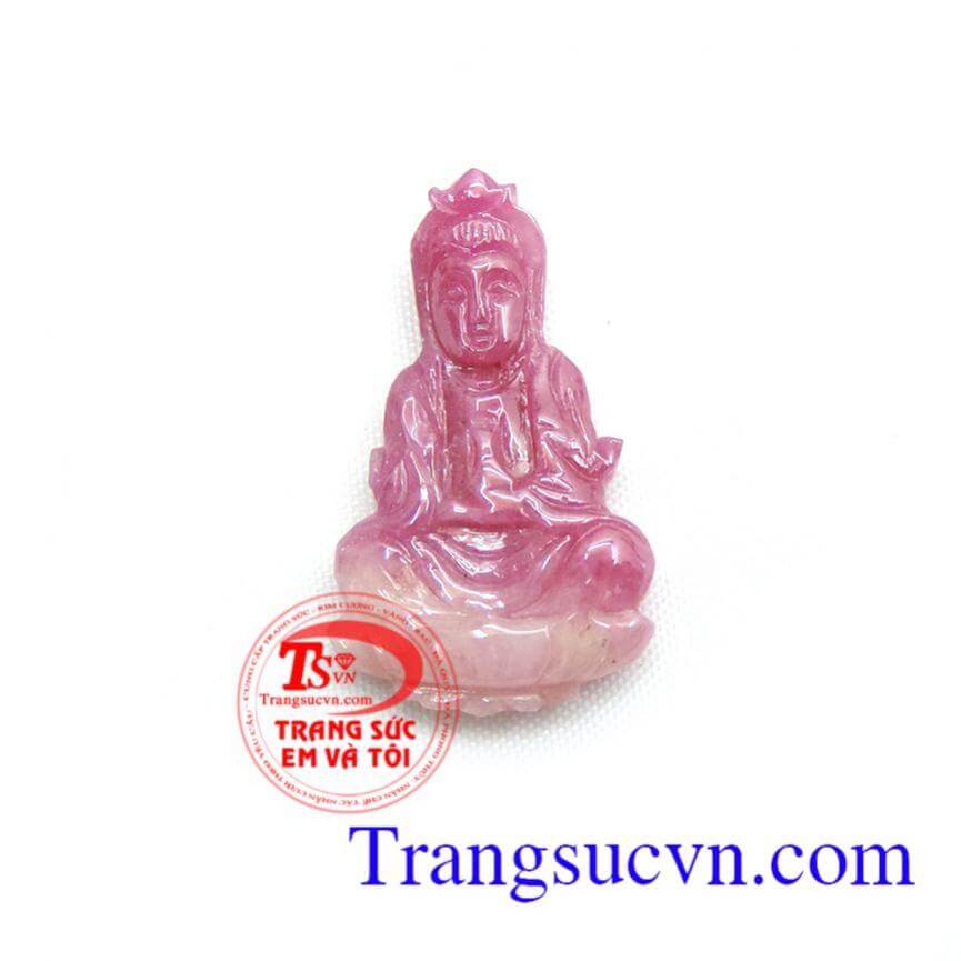 Phật bà ruby thiên nhiên đẹp