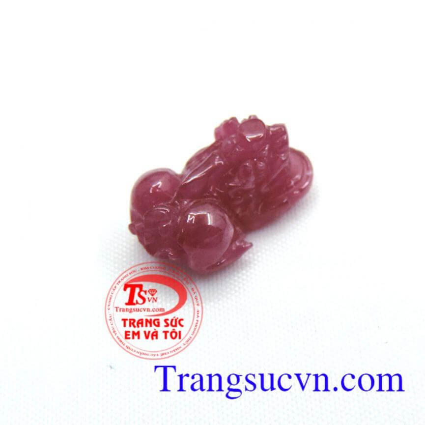 Tỳ hưu tài lộc ruby đẹp