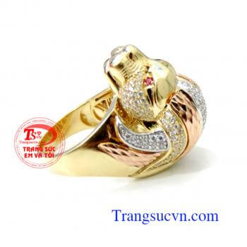 Nhẫn vàng nam sư tử
