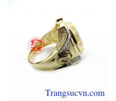 Nhẫn nam rồng vàng chất