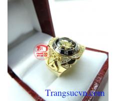 Nhẫn rồng số la mã vàng