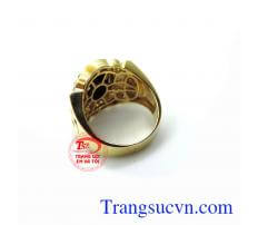Nhẫn rồng số la mã vàng