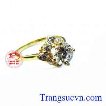 Nhẫn nữ tinh tế vàng