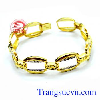 Lắc vàng nữ phong cách mạnh mẽ