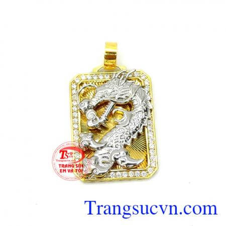 Bộ mặt dây rồng vàng phát lộc