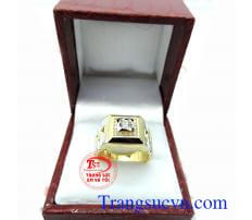 Nhẫn nam sang trọng vàng