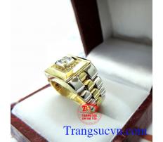 Nhẫn nam sang trọng vàng