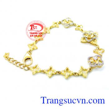 Lắc tay vàng 18k nữ