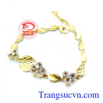 Chiếc lắc vàng ITaly 18k