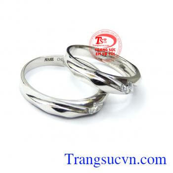 Nhẫn cưới vàng tây đẹp