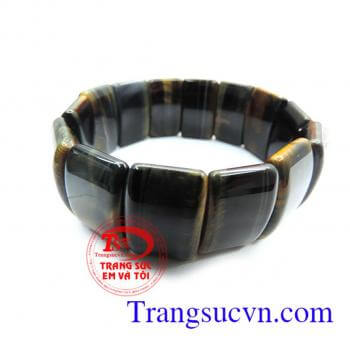 Vòng đá mắt hổ đẹp, dành cho nam, nữ 