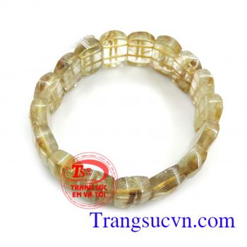 Vòng tay thạch anh tóc vàng