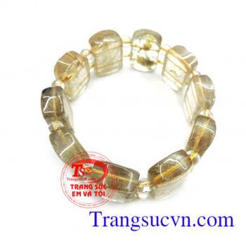 Vòng tay thạch anh vàng tuyệt đẹp