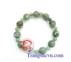 Tràng hạt canxedon gắn hình Chúa  