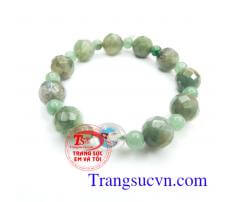 Tràng hạt canxedon gắn hình Chúa  