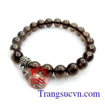 Chuỗi hạt thạch anh khói đẹp 