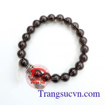 Chuỗi hạt thạch anh khói đẹp 