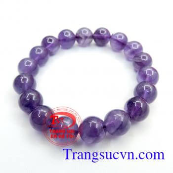 Chuỗi hạt thạch anh tím thiên nhiên